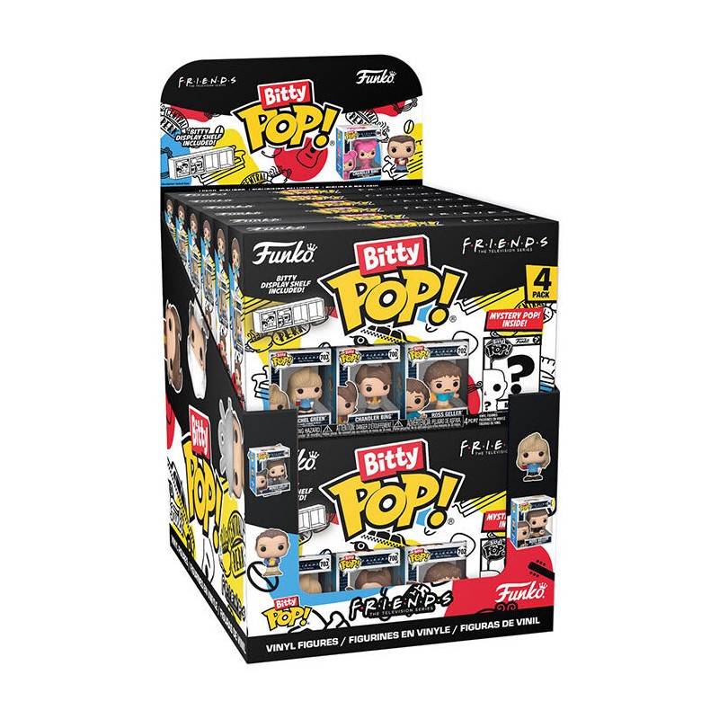 Blister 4 figuras Bitty POP Friends surtido