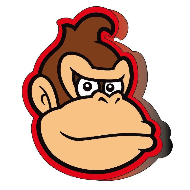 Cojin 3D Donkey Kong Super Mario Bros