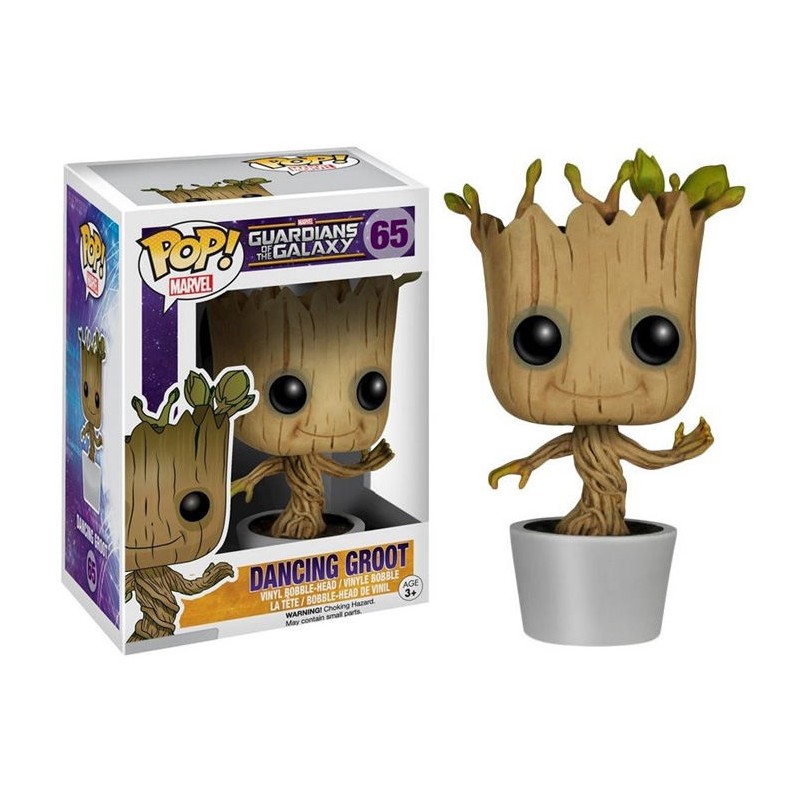 Figura POP Marvel Guardianes de la Galaxia Dancing Groot