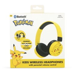 Auriculares infantiles Pikachu Pokemon