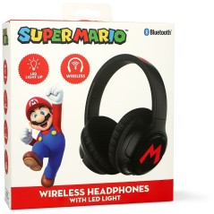 Auriculares inalambricos LED Super Mario Bros