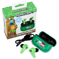 Auriculares inalambricos Minecraft