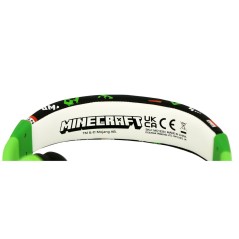 Auriculares infantiles Minecraft