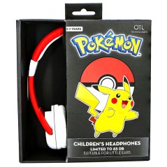 Auriculares infantiles Pokeball Pokemon