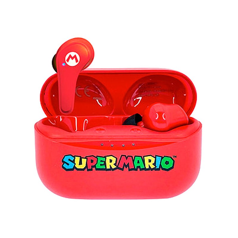 Auriculares inalambricos Red Super Mario Nintendo