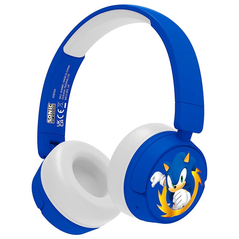 Auriculares inalambricos infantiles Sonic the Hedgehog