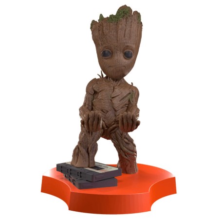 Mini Cable Guy + auriculares inalambricos I Am Groot Marvel