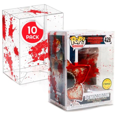 Pack 10 protectores Efecto Bala y Sangre Funko POP