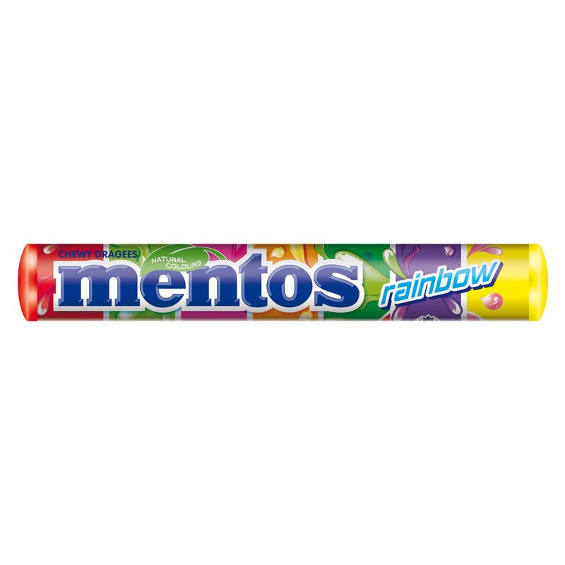 Caramelo stick Mentos Rainbow