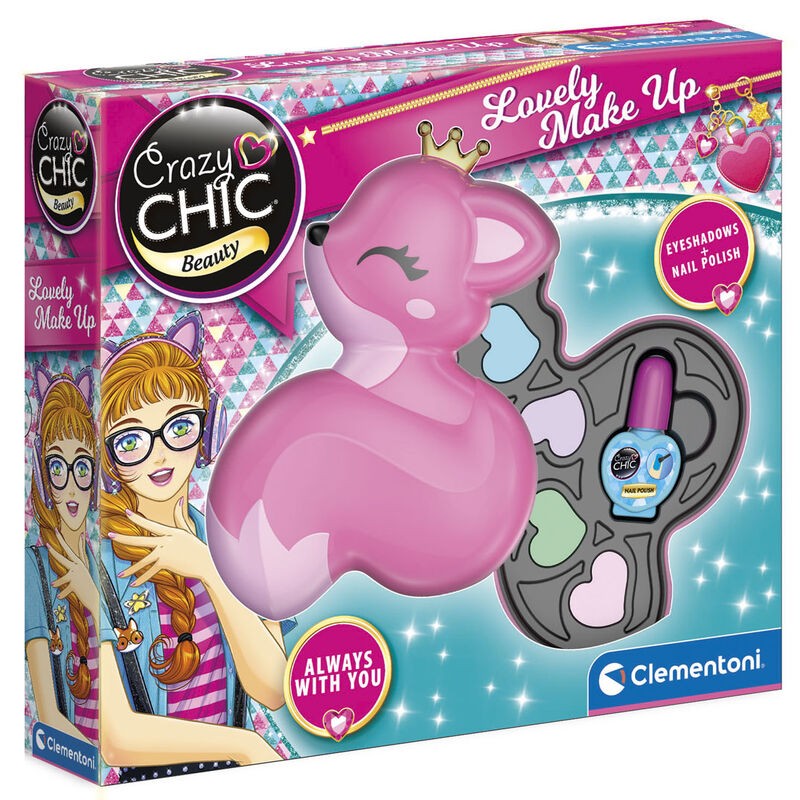 Estuche Lovely Maquillaje Zorrito Crazy Chic