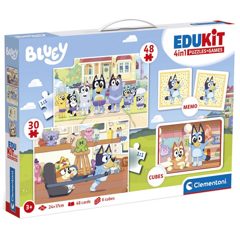 Edukit 4 en 1 Bluey