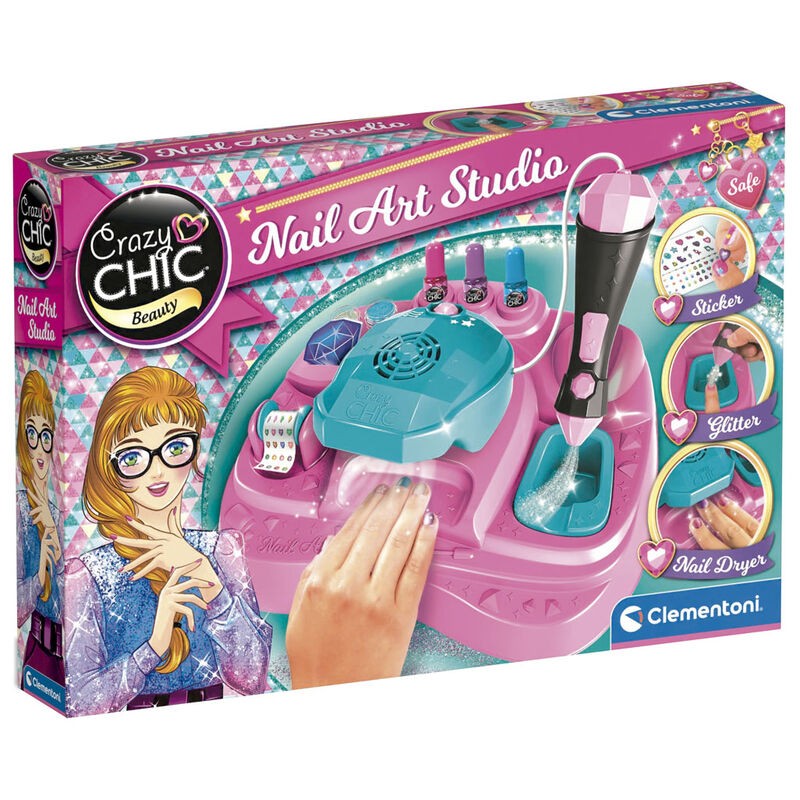 Juego Nail Art Studio Crazy Chic