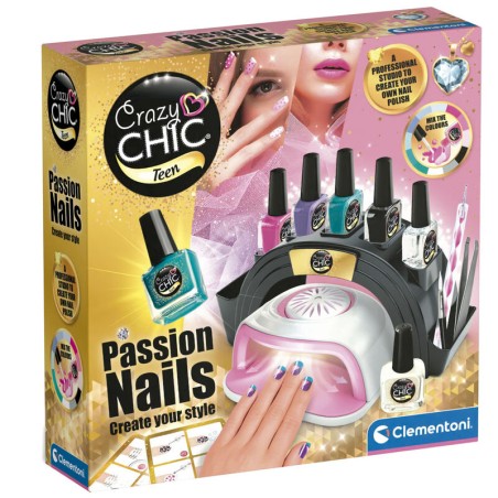 Juego Set Pasion por las Uñas Crazy Chic