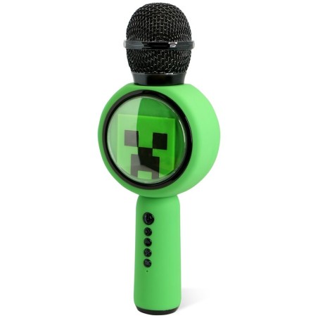 Microfono altavoz LED Minecraft