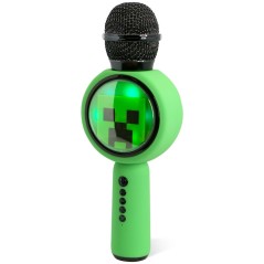 Microfono altavoz LED Minecraft