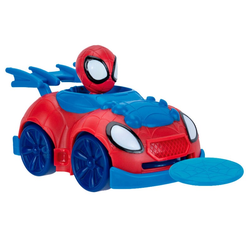 Vehiculo Lanza Disco Spidey Amazing Friends Marvel surtido