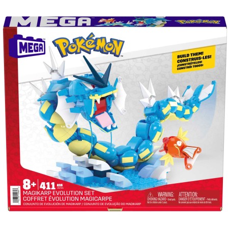 MEGA Construx Magikarp & Gyarados Pokemon