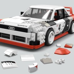 MEGA Construx Coche Audi 90 Quattro ISMA GTO Hot Wheels