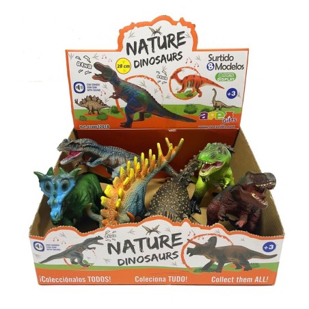 Figura Dinosaurio Nature 28cm sonido surtido