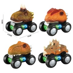 Coche Monster Dinosaurs Nature luz y sonido surtido