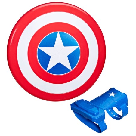 Escudo y Guantelete magneticos Capitan America Vengadores Marvel