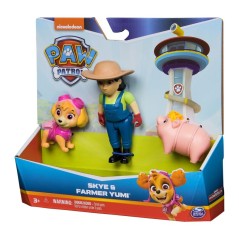 Blister 2 figuras Skye Hero Pup Patrulla Canina Paw Patrol