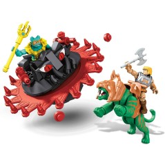 Construccion Mega Contrux Battle Cat vs Roton Masters of the Universe Origins