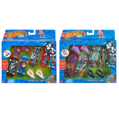 Blister 4 Skates Hot Wheels surtido