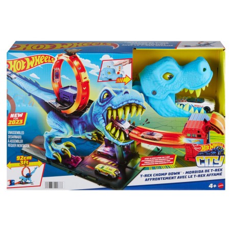 Pista Mordida de T-Rex Hot Wheels