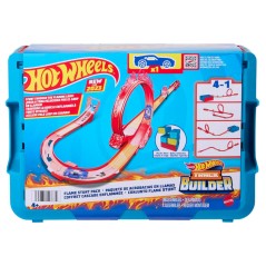 Pista Acrobacias en Llamas Hot Wheels