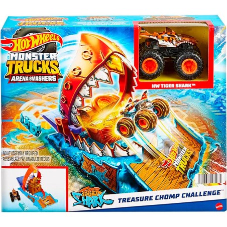 Pista Reto de Destruccion Arena Smashers Monster Trucks Hot Wheels surtido