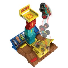 Pista Arena World Monster Trucks Hot Wheels surtido