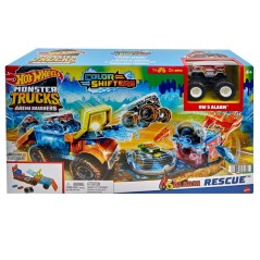 Pista Rescate Arena Smashers Monster Trucks Hot Wheels