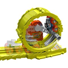 Pista Race &#38; Chase Challenge Monster Trucks Hot Wheels