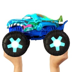 Coche radio control Mega Wrex Monster Trucks Hot Wheels