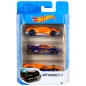 Blister 3 vehiculos Hot Wheels surtido