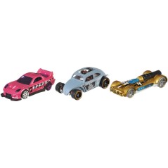 Blister 3 vehiculos Hot Wheels surtido