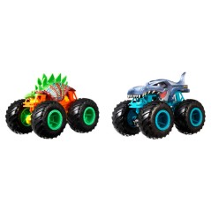 Blister 2 coches Demolicion Monster Trucks Hot Wheels surtido