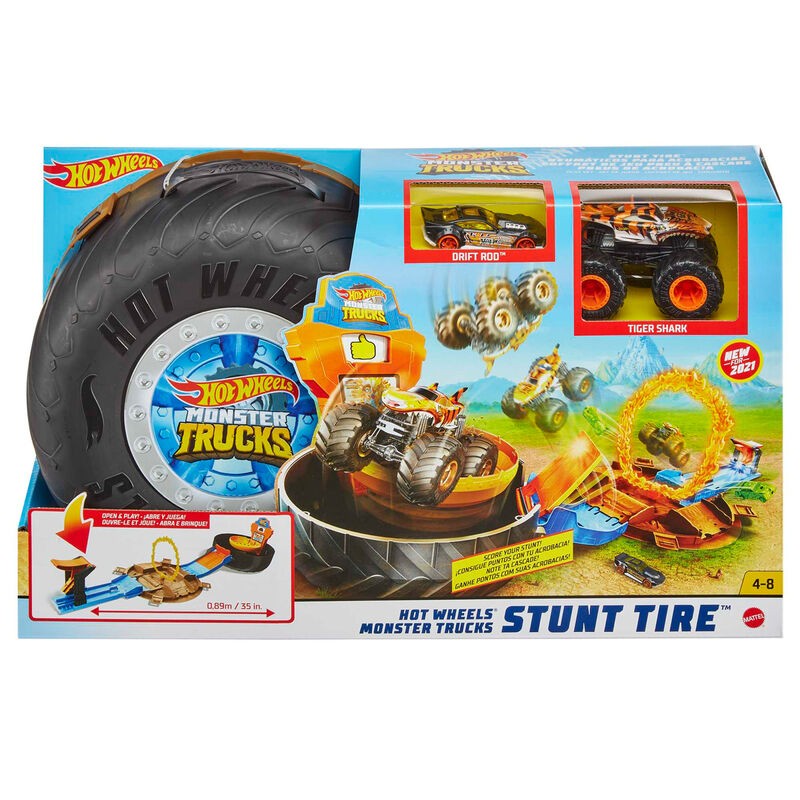 Rueda Acrobacias Monster Trucks Hot Wheels