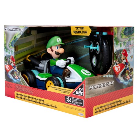 Coche Mini RC Racer Luigi Mario Kart Nintendo radio control