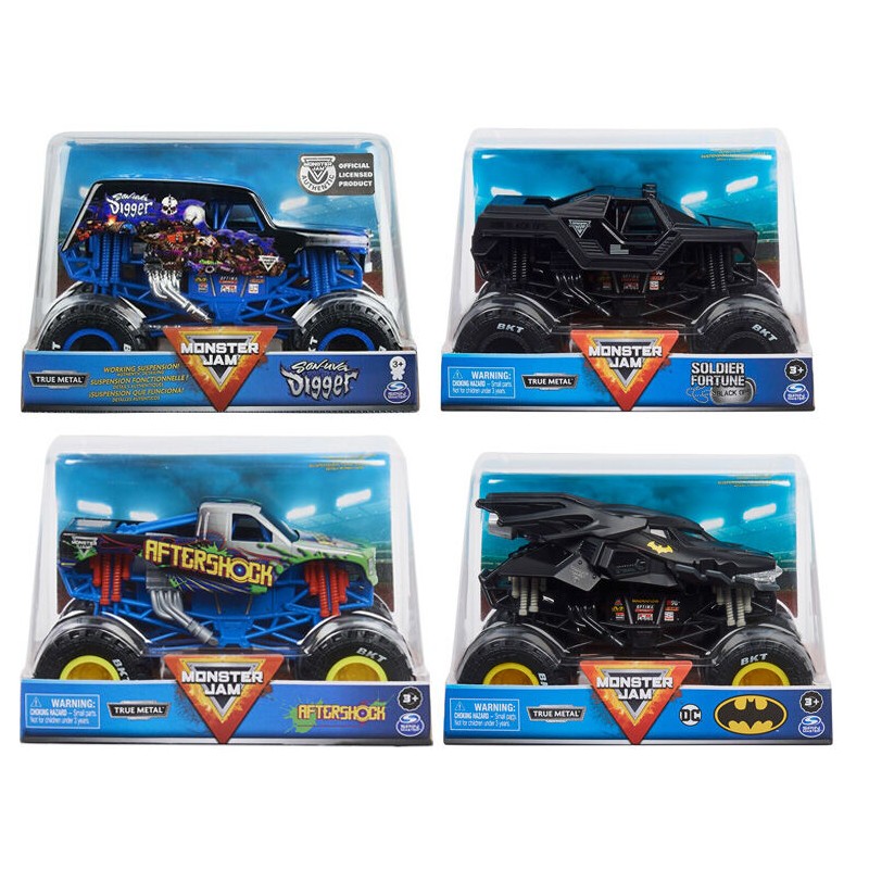 Coche Die Cast Monster Jam 1:24 Surtido