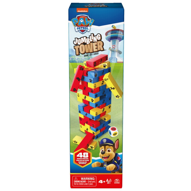 Juego Jumbling Tower Patrulla Canina Paw Patrol