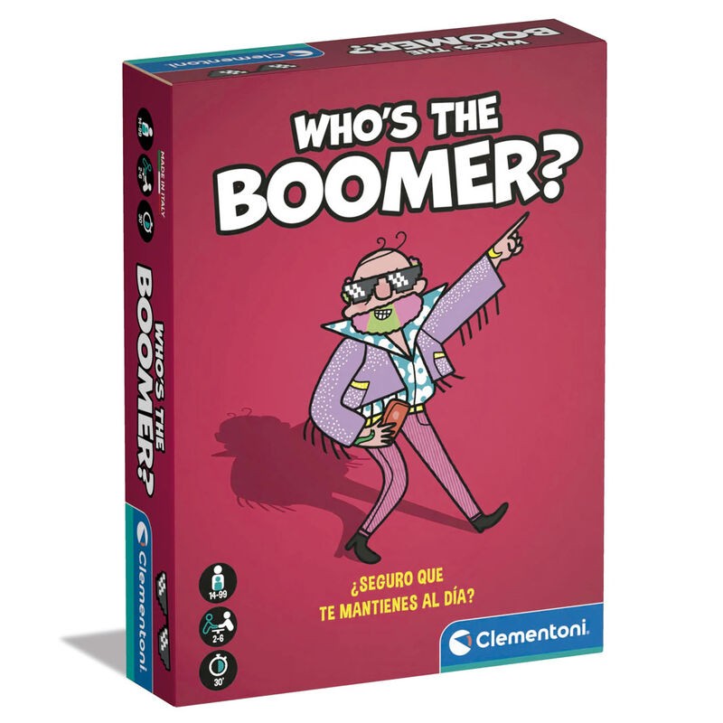 Juego cartas Whos The Boomer español