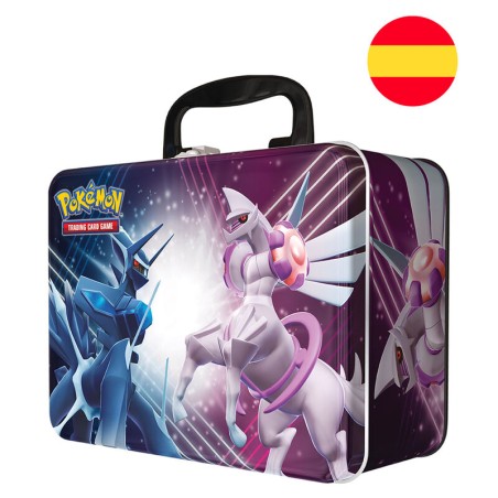 Estuche juego cartas coleccionables Chest Pokemon Español