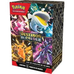 Juego cartas coleccionables Destinos de Paldea Escarlata y Purpura Pokemon español