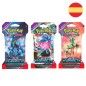 Sobre juego cartas coleccionables Fuerzas Temporales Escarlata y Purpura Pokemon español surtido