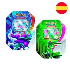 Lata juego cartas coleccionables SV6 Pokemon Español surtido