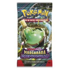 Sobre juego cartas coleccionables Mascarada Crepuscular Escarlata y Purpura Pokemon Español surtido