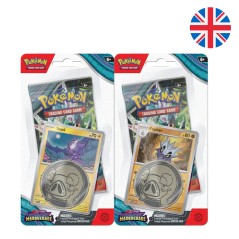 Blister juego cartas coleccionables Masquerade Twilight Scarlet & Violet Pokemon ingles