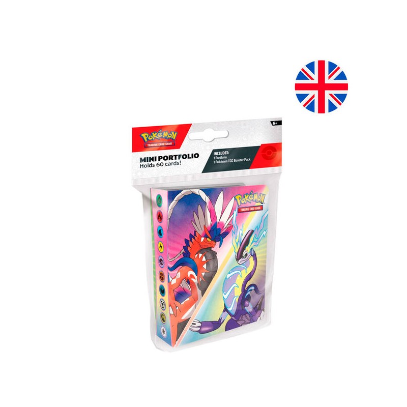 Juego cartas coleccionables Mini Portfolio Pokemon ingles